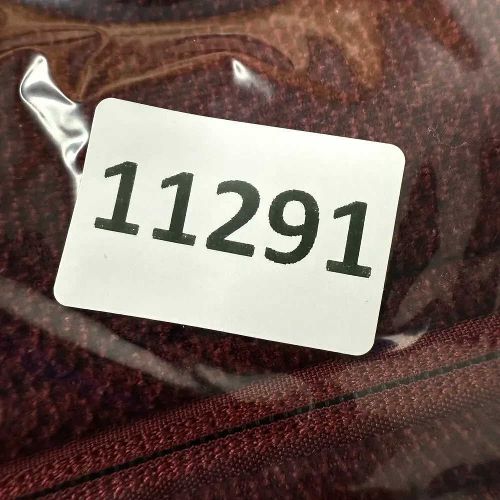 The North Face Pullover Mens 2XL XXL Burgundy Quarter Zip Fleece‎ Embroidered